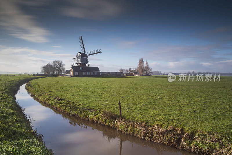 Grote Molen(大磨坊)位于荷兰Hazerswoude附近